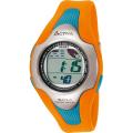 Activa Women's Orange & Baby Blue Rubber Watch