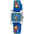 Activa Juniors Blue Rubber With Multicolor Train Design Watch