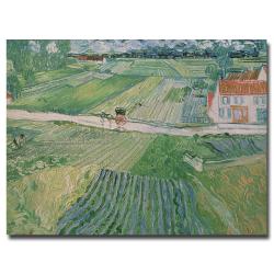 Vincent van Gogh 'Avuvers after the Rain 1890' Canvas Art