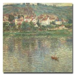 Claude Monet 'Vetheuil 1901' Canvas Art