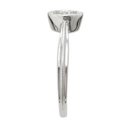 Sterling Silver Diamond Accent 3-stone Fashion Ring