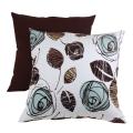 Pillow Perfect Floral Flocked Throw Pillow