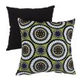 Pillow Perfect Green Medallions Throw Pillow
