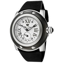 Glam Rock Women's 'Miami' Black Silicon Watch