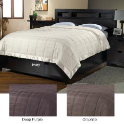 Aeolus Down 'Luxe Plaid' Down Alternative Blanket