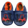 Forklift Soft Sole Leather Baby Shoes