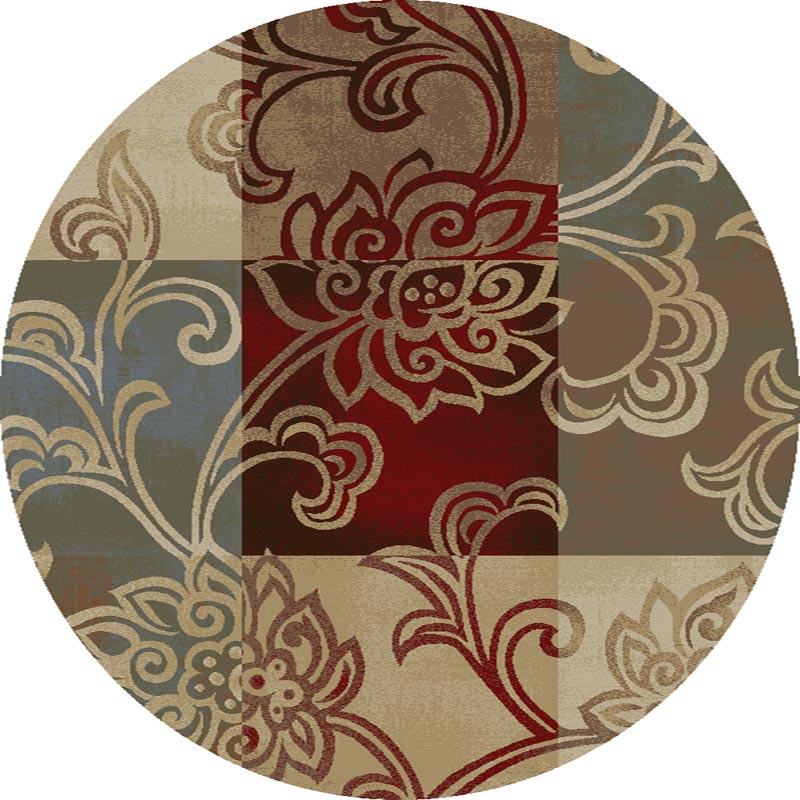 Signature Collection Round Area Rug (53)