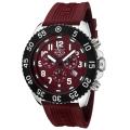 Invicta Men's 'Pro Diver' Dark Red Polyurethane Watch