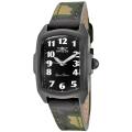 Invicta Women's 'Lupah' Green Camouflage Genuine Leather Watch