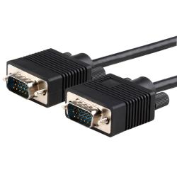 5-foot Black Premium VGA 15-pin M/M Monitor Cable