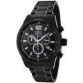 Invicta Men's 'Invicta II' Black IP Stainless Steel Watch