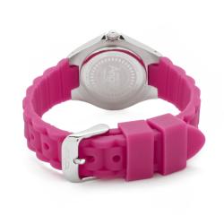 Invicta Women's 'Angel' Fushia Polyurethane Watch