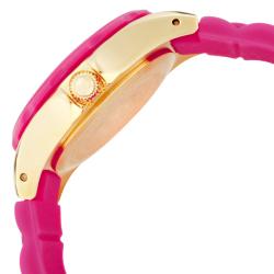 Invicta Women's 'Angel' Fushcia Polyurethane Watch