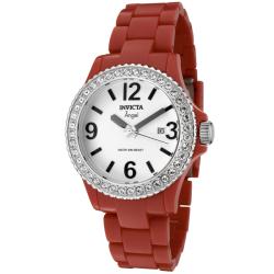 Invicta Women's 'Angel' Red Plastic Watch