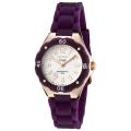 Invicta Women's 'Angel' Plum Polyurethane Watch
