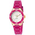 Invicta Women's 'Angel' Fushcia Polyurethane Watch
