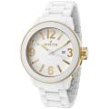 Invicta Unisex 'Ceramics' White Ceramic Watch