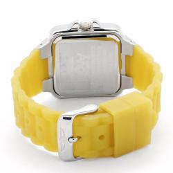 Invicta Women's 'Angel' Yellow Green Polyurethane Watch