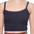 American Apparel Baby Rib Navy Spaghetti Tank