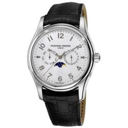 Frederique Constant Men's 'RunAbout' Silver Dial Watch