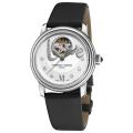 Frederique Constant Women's 'Automatic' Gray Satin Strap Watch