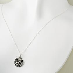 Creative Design Group Sterling Silver Guardian Angel Necklace