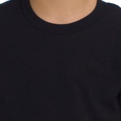 American Apparel Kids' Black Cotton T-Shirt (Size 12)