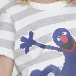American Apparel Kids' Grover Sesame Street T-Shirt (Size 6)
