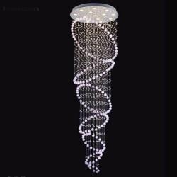 Modern Crystal 14-Light Chandelier