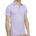 American Apparel Men's Lavender Fine Jersey Leisure Shirt (Size 2XL)