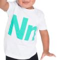 American Apparel Kids' 'Nn' White Cotton T-Shirt