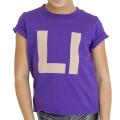 American Apparel Kids' 'Ll' Purple Cotton T-Shirt (Size 2)
