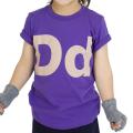 American Apparel Kids' 'Dd' Purple Cotton T-Shirt