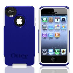 Otter Box Apple iPhone 4/ 4S OEM Zicon Blue/ white Commuter Case