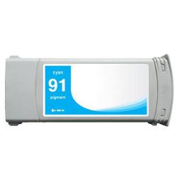 HP 91/ C9467A Cyan Pigment Ink Cartridge (Remanufactured)