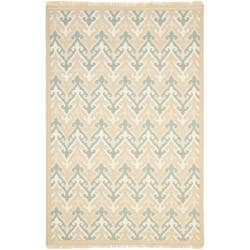 Sumak Flatweave Heirloom Beige Wool Rug (8 x 10)