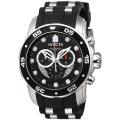 Invicta Men's 'Pro Diver' Black Strap Watch