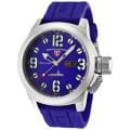 Swiss Legend Men's 'Submersible' Violet Blue Silicon Watch