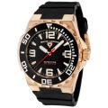 Swiss Legend Men's 'Expedition' Black Silicon Watch