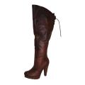 Bucco Women's 'Calvino' Brown Over-the-Knee Boots