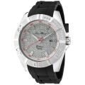 Lucien Piccard Men's 'A Diver' Black Silicon Watch