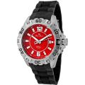Lucien Piccard Men's 'A Diver' Black Rubber Watch