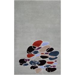 Noah Packard Hand-tufted Nephi New Zealand Wool Rug (8' x 11')