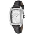 Invicta Women's 'Lupah' Shiny Dark Grey Leather Watch