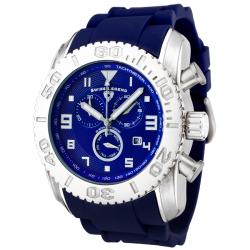 Swiss Legend Men's 'Commander' Blue Silicon Watch