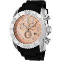 Swiss Legend Men's 'Commander' Black Silicon Watch