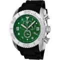 Swiss Legend Men's 'Commander' Dark Black Silicon Watch