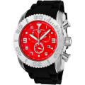 Swiss Legend Men's 'Commander' Black Silicon Watch