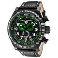 Swiss Legend Men's 'SL Pilot' Black Genuine Calf Leather Watch
