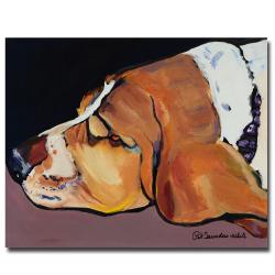 Pat Saunders-White 'Farley' Canvas Art